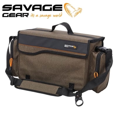 Savage Gear Specialist Shoulder Lure Bag 2 Boxes 16x40x22cm 16L Чанта за спининг риболов