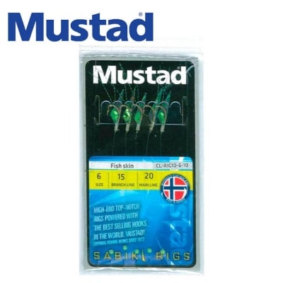 Mustad Fish skin 1pc Чепаре