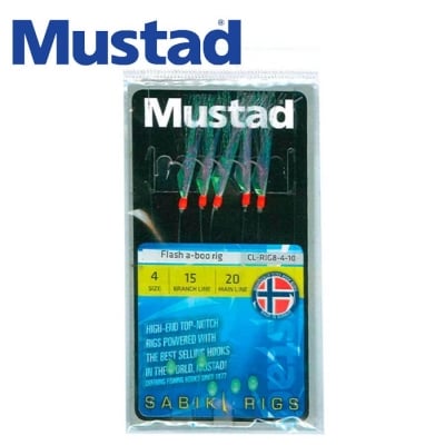 Mustad Flash a-boo rig Чепаре