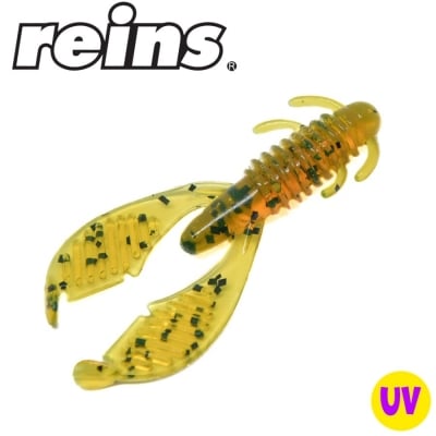 Reins AX Craw Mini 2.0 - 046 Motor Oil Pepper 12pcs