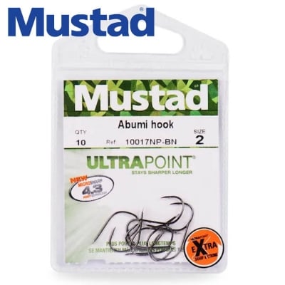 Mustad Abumi Hook 10017NP-BN Куки