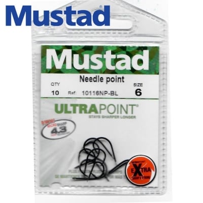 Mustad Chinu Hook 10116NP-BL Куки