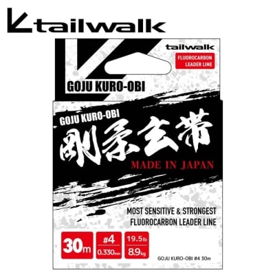 Tailwalk Goju Kuro-Obi Fluorocarbon 30m Флуорокарбон