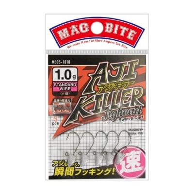 MagBite MB05 Aji Killer Jighead 1.0g #10 - 5pcs