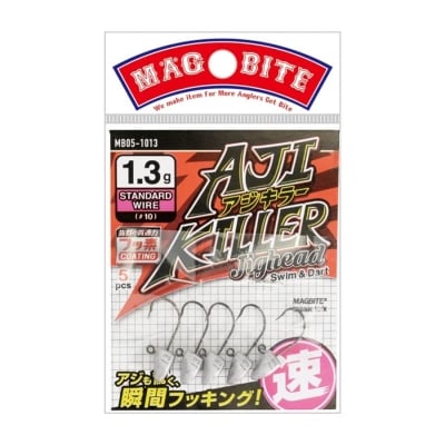 MagBite MB05 Aji Killer Jighead 1.3g #10 - 5pcs