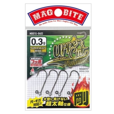 MagBite MB01G Uppercut Jighead 0.3g #4 - 4pcs