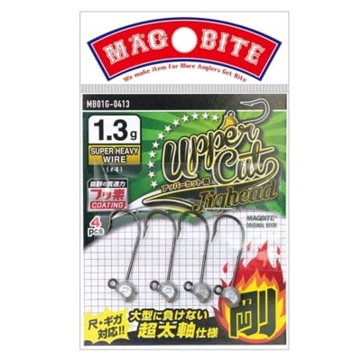 MagBite MB01G Uppercut Jighead 1.3g #4 - 4pcs