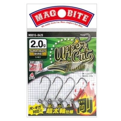 MagBite MB01G Uppercut Jighead 2.0g #4 - 4pcs