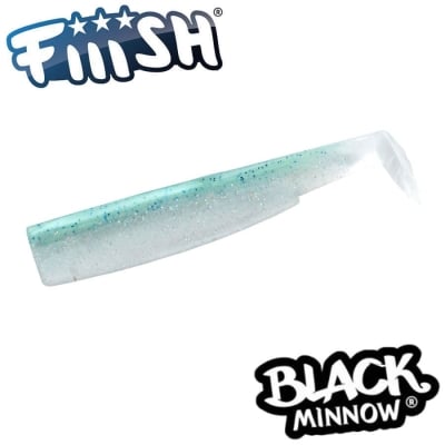 Fiiish Black Minnow No5 - Green Glitter