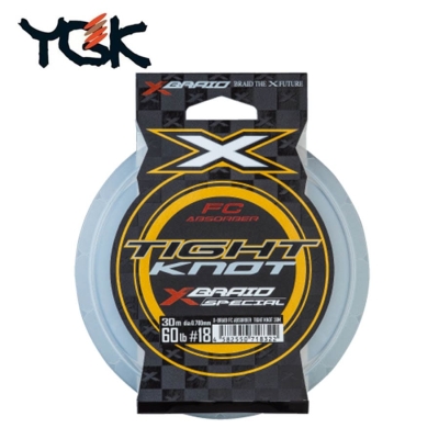 YGK X-Braid FC Absorber Tight Knot 30m Флуорокарбон