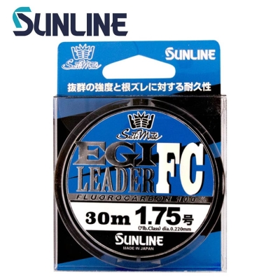 Sunline Egi Leader FC 30m Флуорокарбон