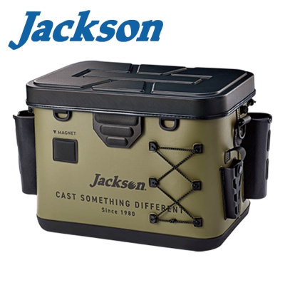 Jackson Anglers Gear Bakkan Khaki Чанта за спининг риболов