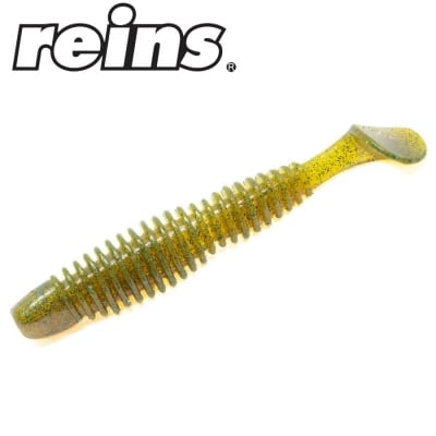 Reins Bubbling Shad 3.0 - 046 Motor Oil Blue 8pcs
