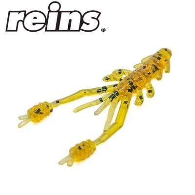 Reins Ring Shrimp 2.0 - 429 Motor Oil Pepper 12pcs