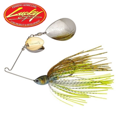 Lucky Craft SKT Spinner Bait 5/8oz Crazy Double Colorado Baby Blue Gill