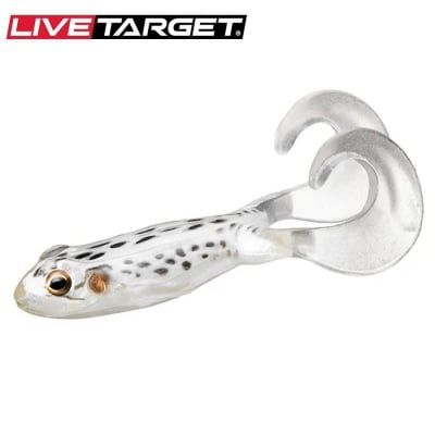 Livetarget Freestyle Frog Topwater 75mm Albino/White