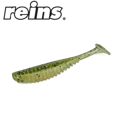 Reins S-Cape Shad 2.5 - B16 Back Green 10pcs