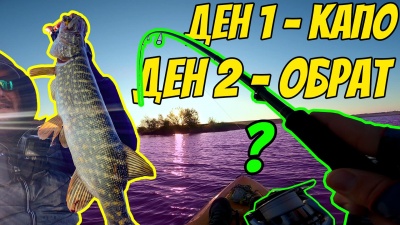 Къде са големите? Джиг риболов на щука и костур