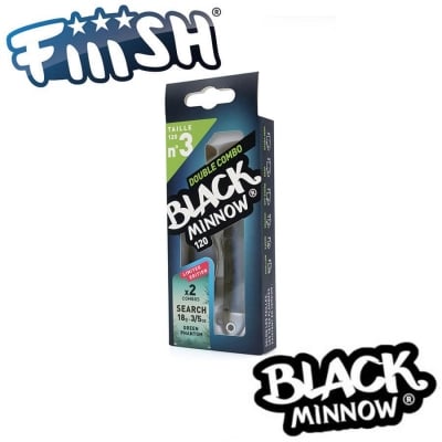 Fiiish Black Minnow No3 Double Combo - 12 cm, 18g Силиконова примамка