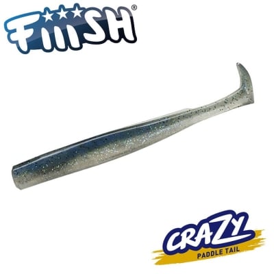 Fiiish Crazy Paddle Tail 150 - Electic Blue