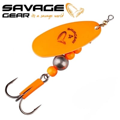 SG Caviar Spinner #4 18g 06-Fluo Orange