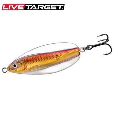 Livetarget Erratic Shiner Spoon SS 55mm 11g Gold/Red