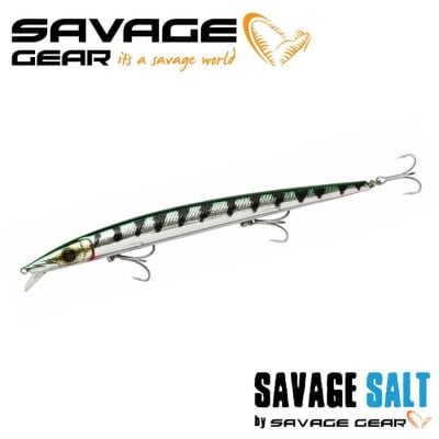 SG Barra Jerk 21cm 38g SS Green Barracuda
