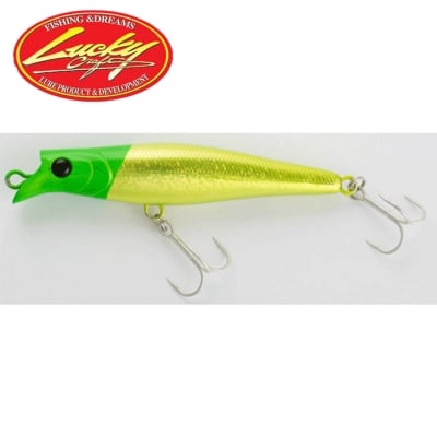Lucky Craft M-Tribe 90 SD Laser Green Head Chart