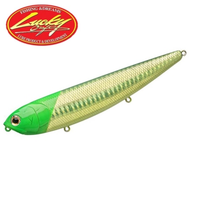 Lucky Craft Sammy 128 Laser Green Head Chart