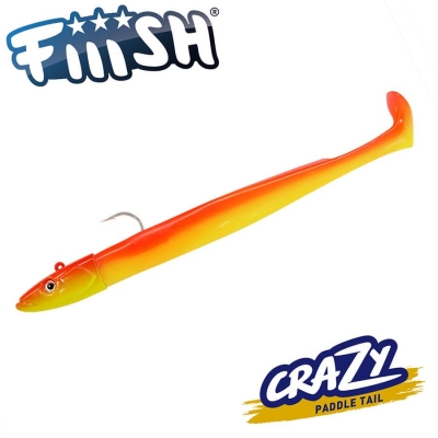 Fiiish Crazy Paddle Tail 180 Combo - 18cm | 55g - Mango Juice