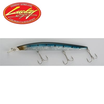 Lucky Craft Commonsence Minnow 152 F MS Metallic Sardine