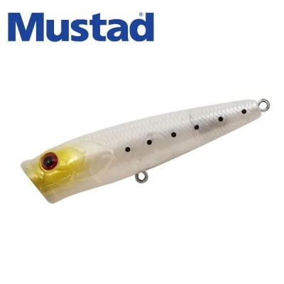 Mustad Burpy Popper 65F Pearl Spots