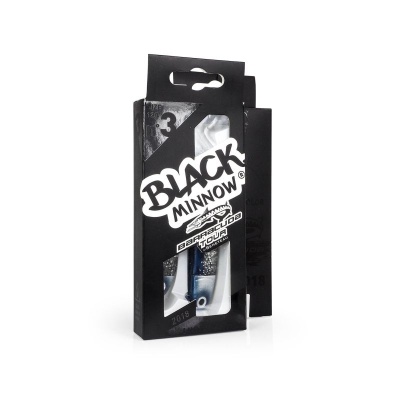 Fiiish Black Minnow No3 Double Combo: Jig Head 12g + 25g + 2 Lure Bodies 12cm - Barracuda Tour