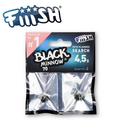 Fiiish Black Minnow No1 Jig Head 4.5 g Search Джиг глава