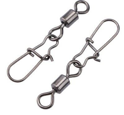 Yarie 810 Rolling Swivel With Line Snap 40 lb #2