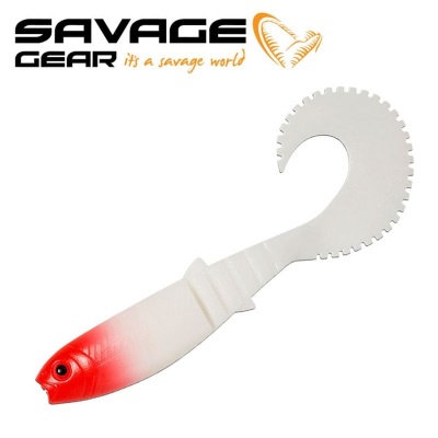 SG LB Cannibal Curltail 10cm 5g Redhead