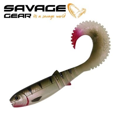 SG LB Cannibal Curltail 12.5cm 10g Perch