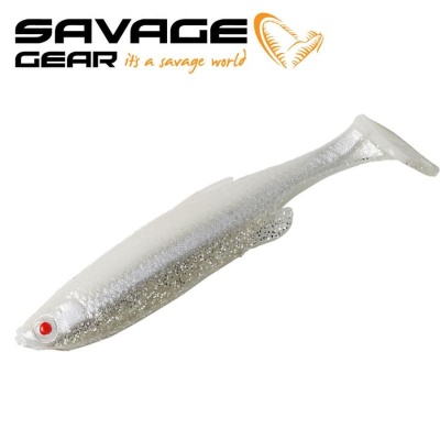 SG LB 3D Fat Minnow T-Tail 7.5cm 5g White Silver