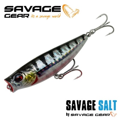 SG 3D Minnow Pop Walker 8cm 15.5g F Barracuda PHP