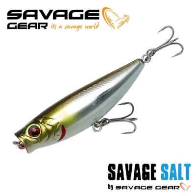 SG 3D Minnow Pop Walker 8cm 15.5g F Mirror Ayu