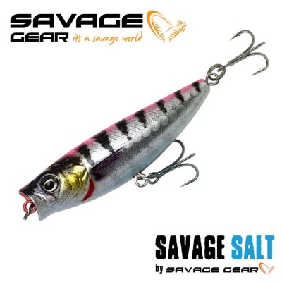 SG 3D Minnow Pop Walker 8cm 15.5g F Pink Barracuda PHP