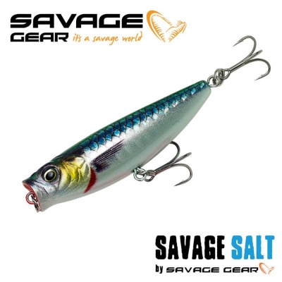 SG 3D Minnow Pop Walker 8cm 15.5g F Sayoris PHP