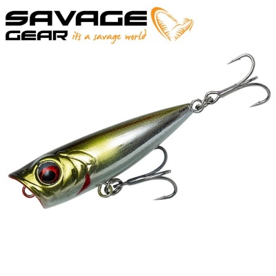 SG 3D Minnow Popper 4.3cm 4g F Mirror Ayu