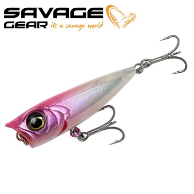 SG 3D Minnow Popper 4.3cm 4g F Pink Head