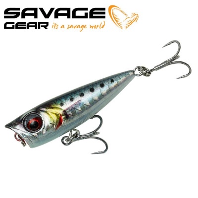 SG 3D Minnow Popper 4.3cm 4g F Sayoris PHP