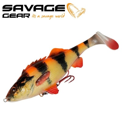 SG 4D Perch Shad 12.5cm 23g SS 03-Albino