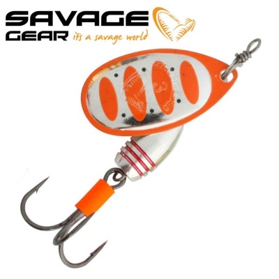 SG Rotex Spinner #5 14g 04-Fluo Orange Silver