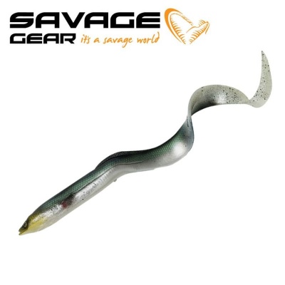 SG LB Real Eel 15cm 12g Green Silver