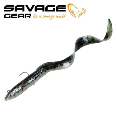 SG Real Eel 20cm 38g Black Green Pearl PHP