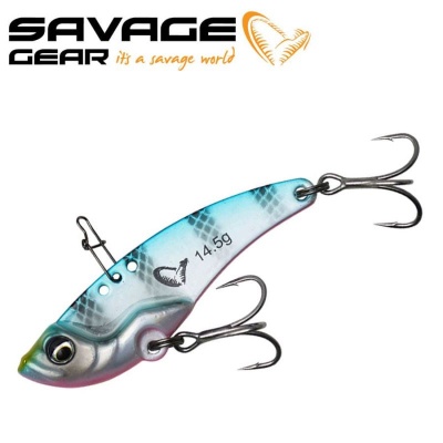 SG VIB Blade 4.5cm 8.5g Blue Pink Stripes